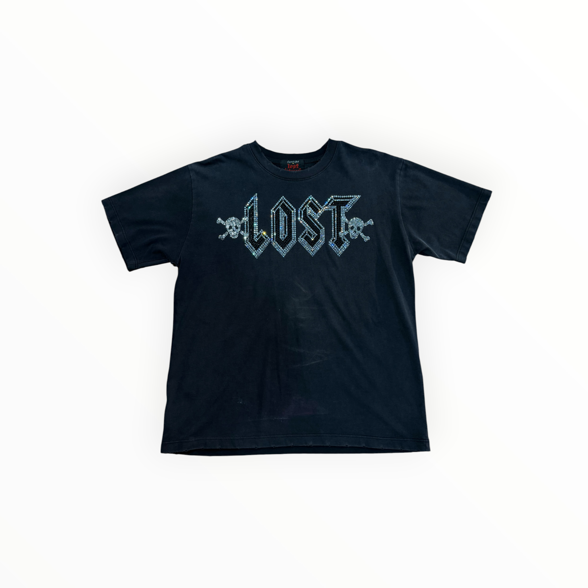 Lost Intricacy Rhinestone Logo Tee