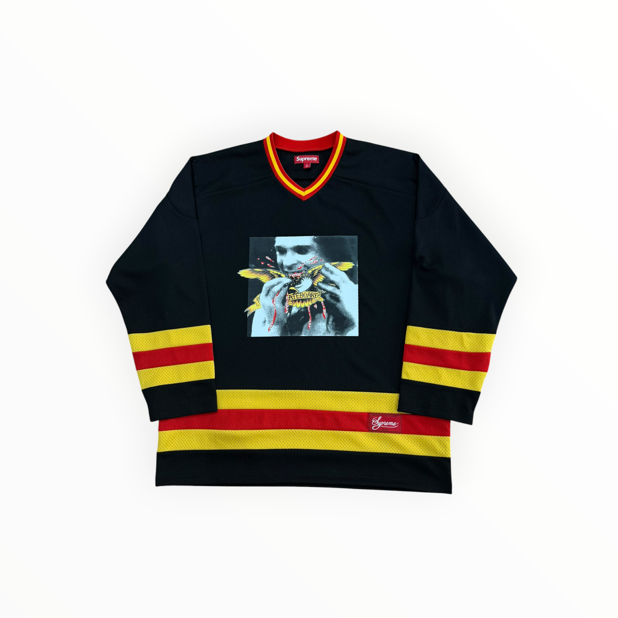 Supreme ANTIHERO Ozzy Hockey Jersey Black
