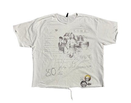 Lonechryst Punk Tee White