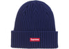 Supreme Overdyed Beanie (SS25) Navy
