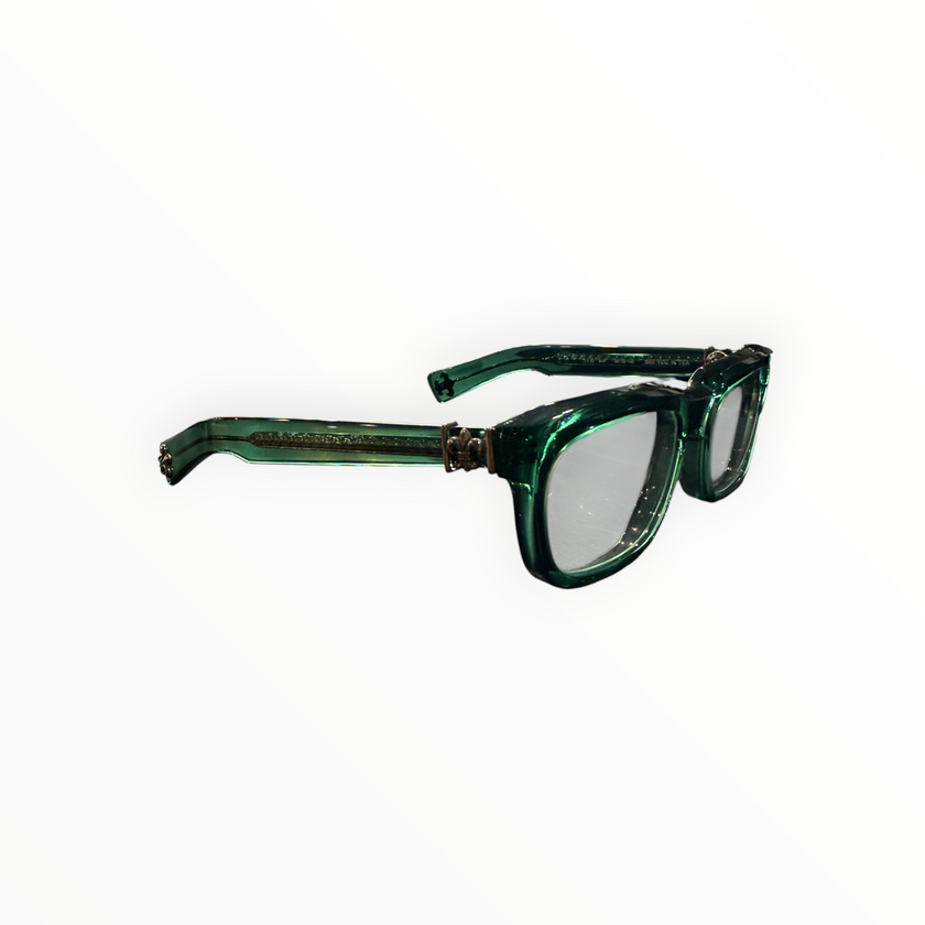 Chrome Hearts See You Into Tea Frames Marine Green/Silver