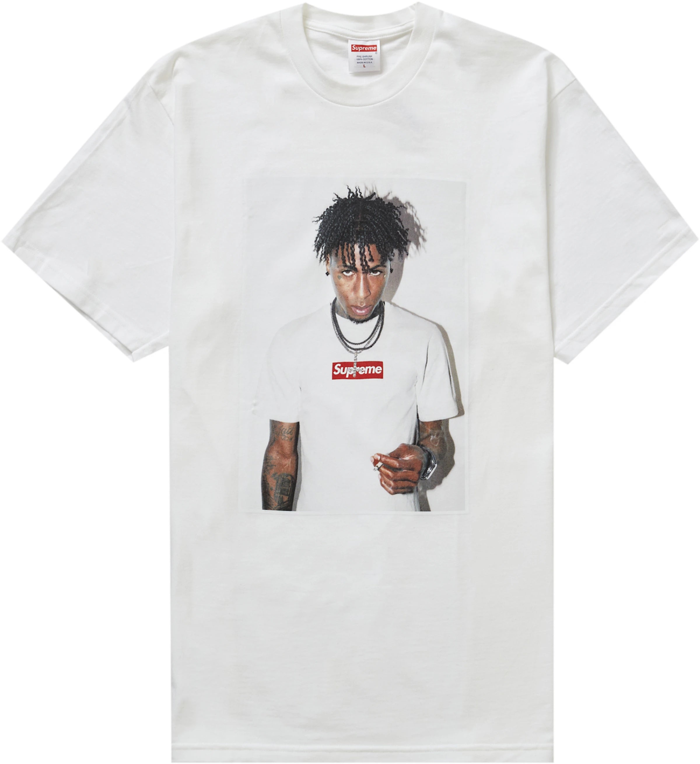 Supreme NBA Youngboy Tee White