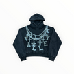 Vale Forever Black Big Chain Hoodie