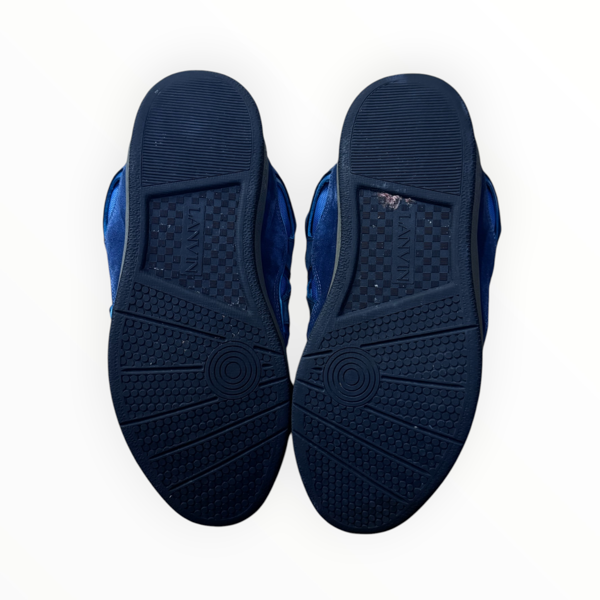 Lanvin Curb Sneaker Blue/Red