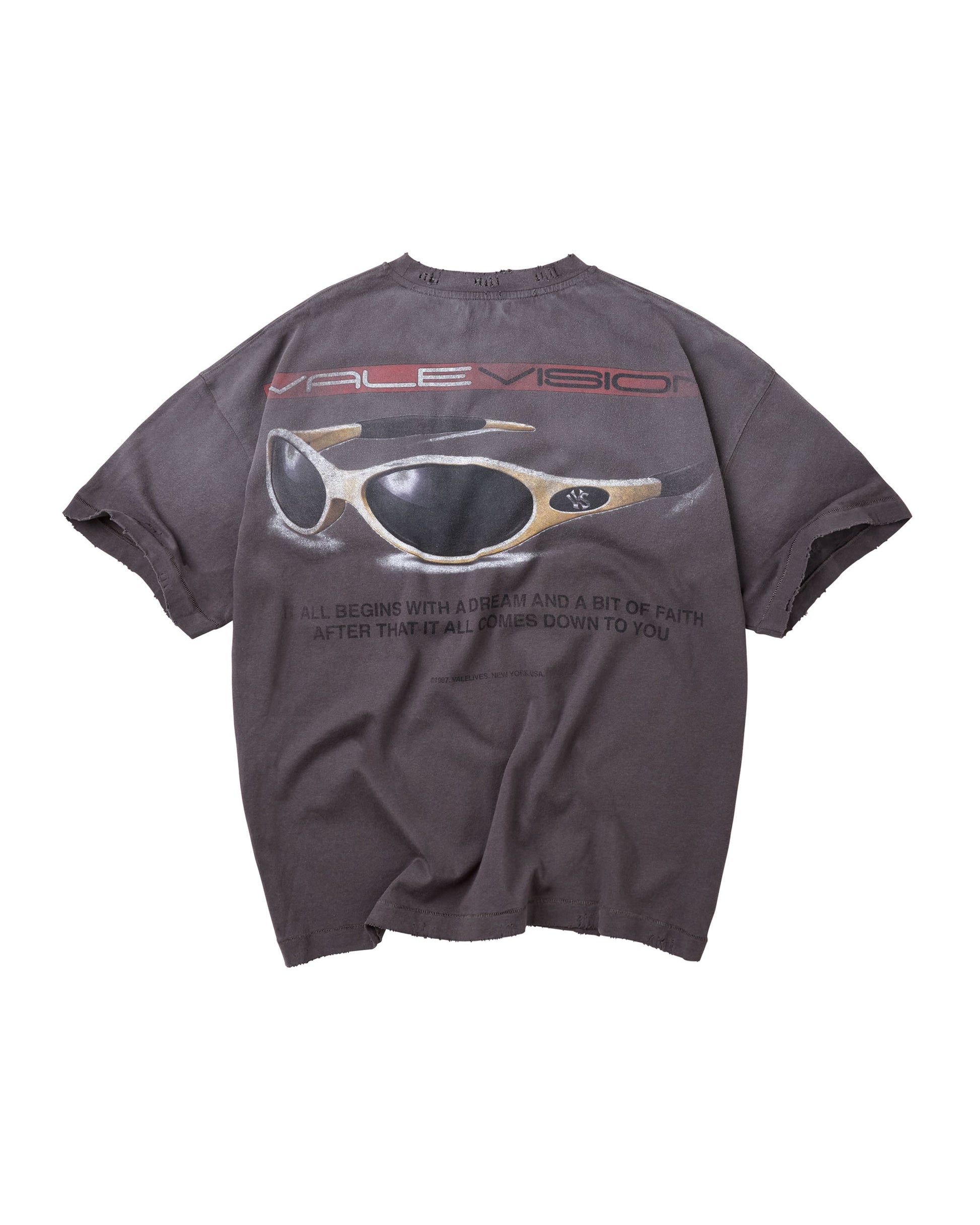Vale Forever Vision Tee Charcoal