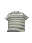 Lanvin Logo Tee Striped Beige/Blue