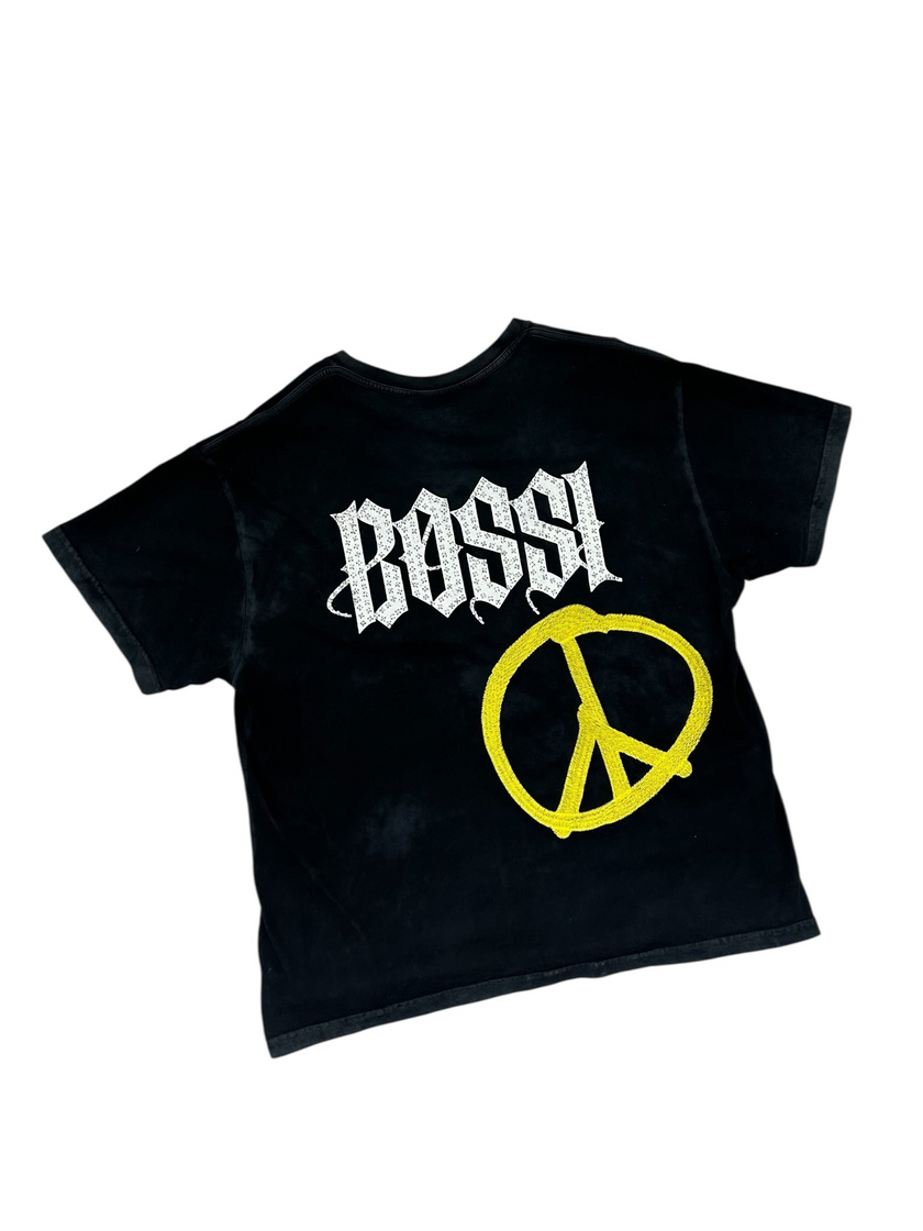 Bossi Peace Is Death Tee Black