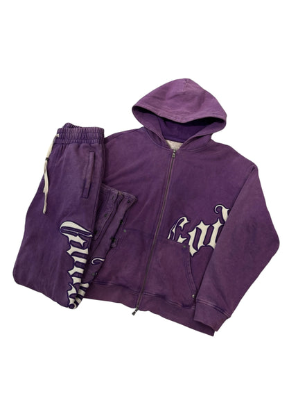 Godspeed OG Logo Purple Sweatsuit