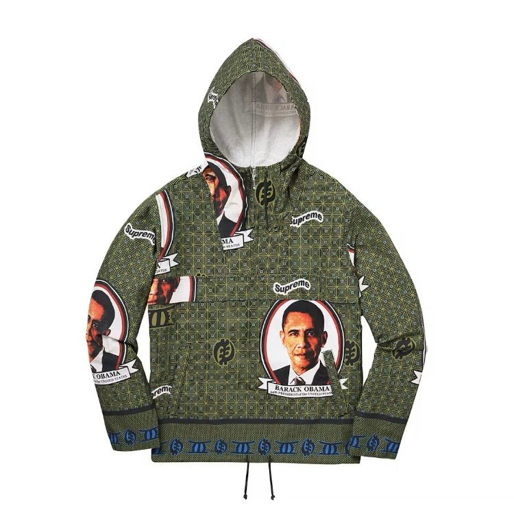 Supreme Obama Anorak Green