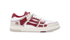 Amiri Varisty Skel Low Top Low Deep Red
