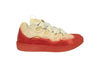 Lanvin Curb Sneaker Spray Effect Red/Beige