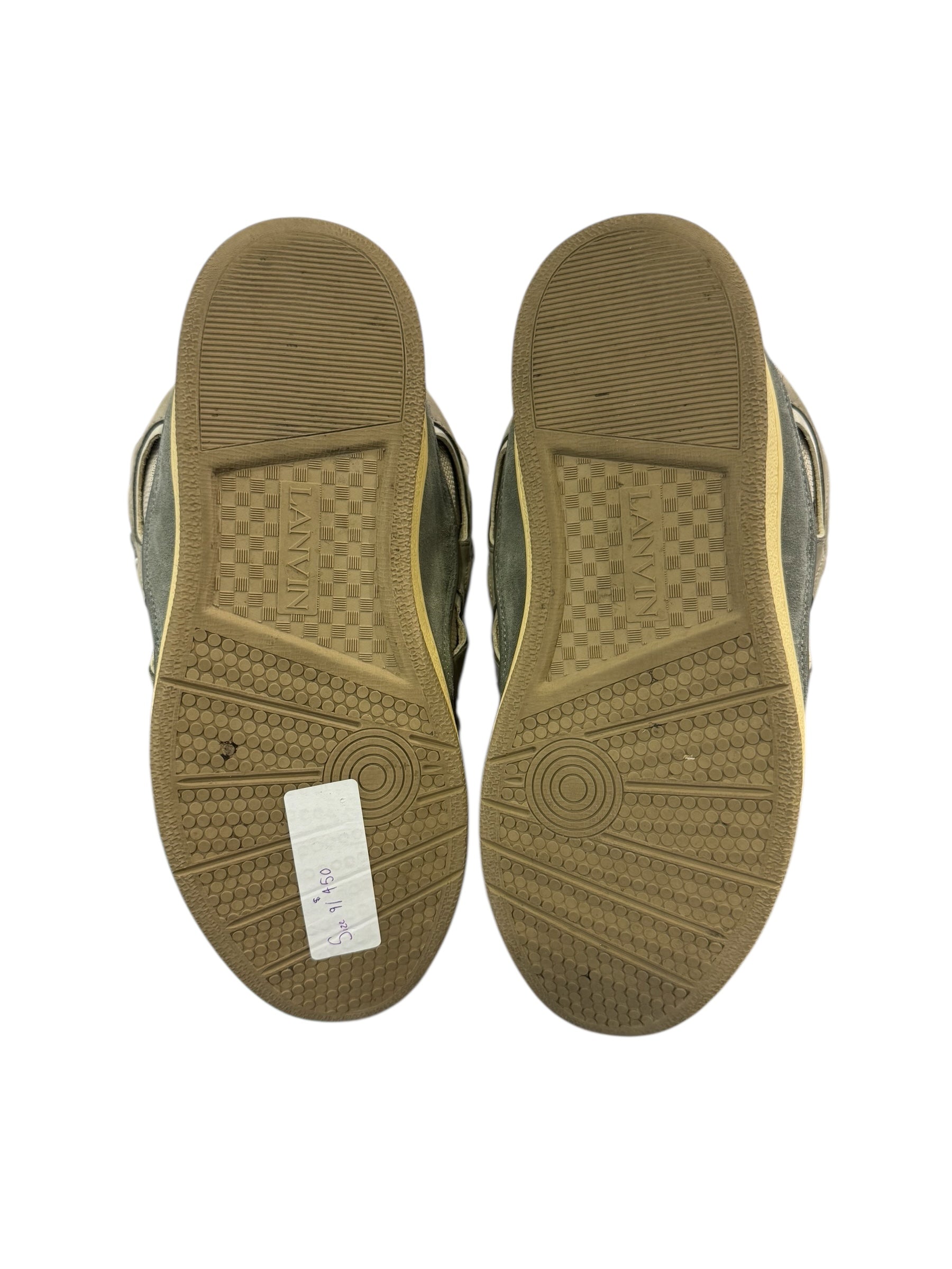 Lanvin Curb Sneaker (Grey)