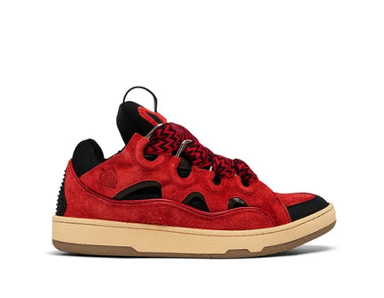 Lanvin Curb Sneaker Poppy Red/ Black