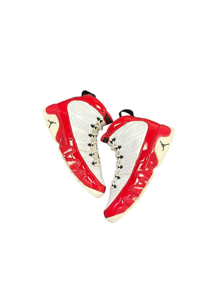 Jordan 9 Retro White Gym Red