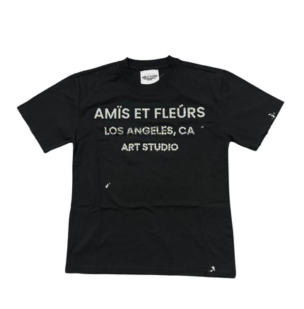 Amis Et Fleurs Franchise Logo Tee