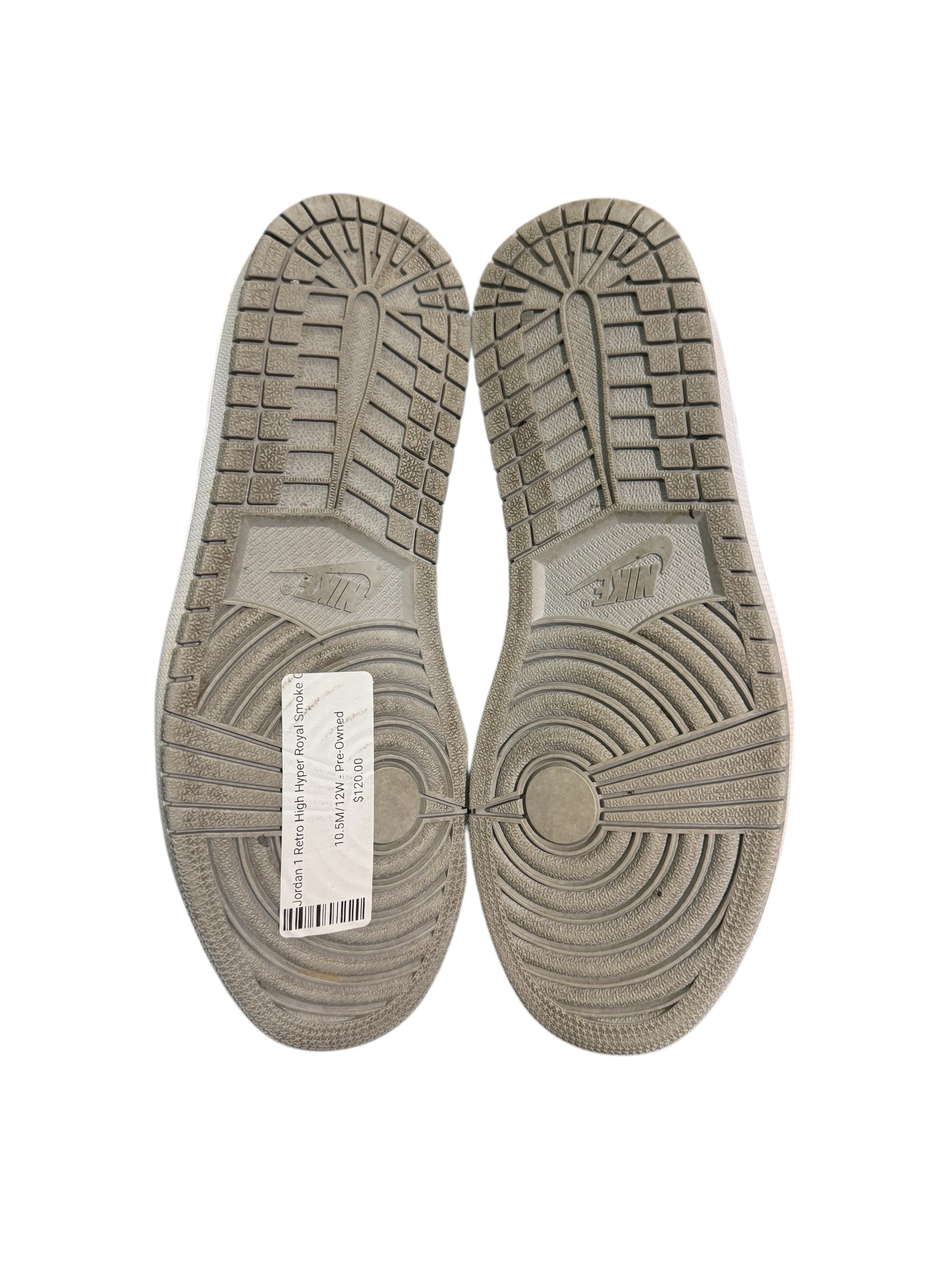 Jordan 1 Retro High Hyper Royal Smoke Grey