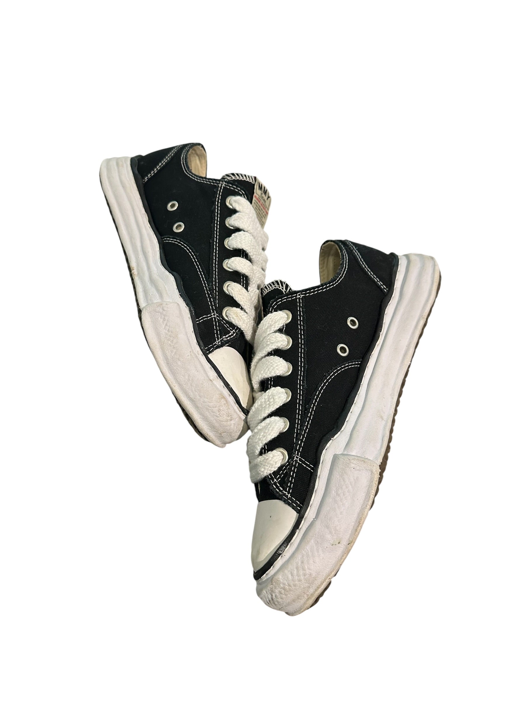 Maison Mihara Yasuhiro Peterson OG Sole Canvas Low Black