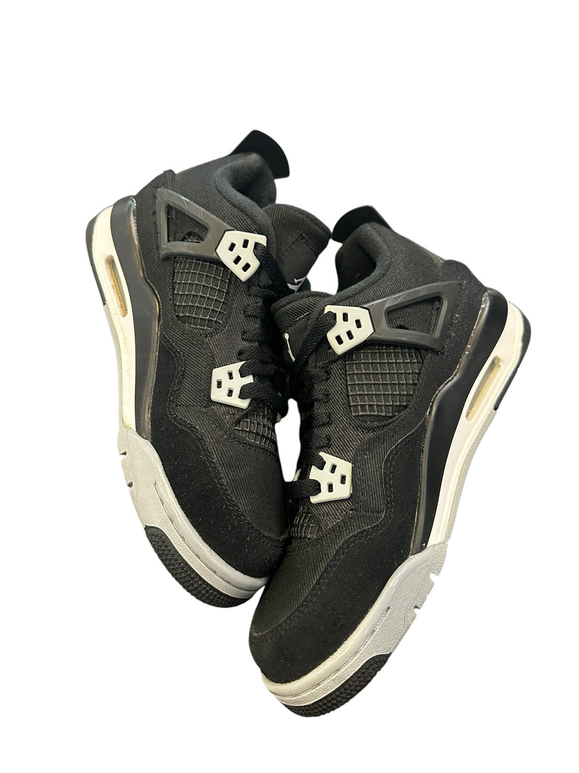 Jordan 4 Retro Black Canvas