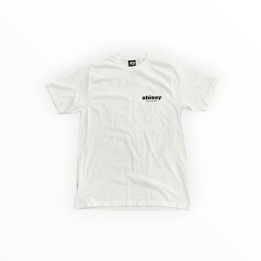 Stussy Rollers Tee White