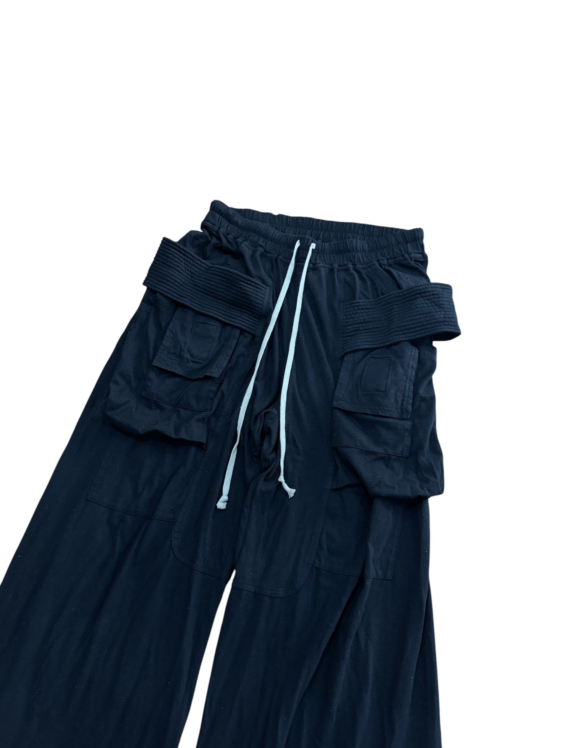 Rick Owens DRKSHDW Creatch Wide Cargo Pants