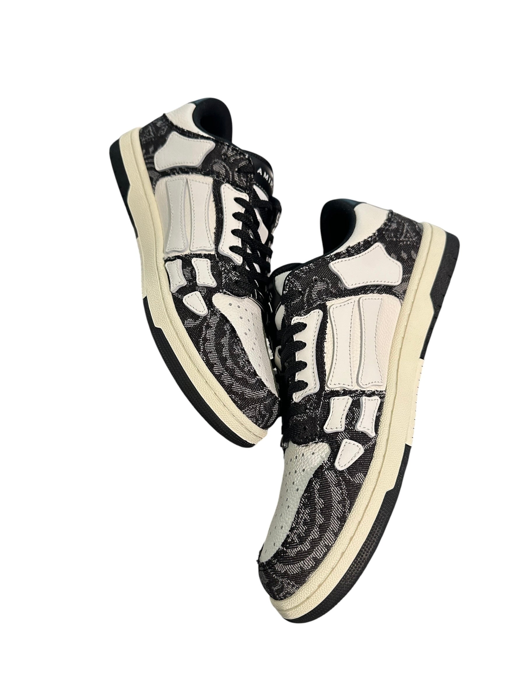Amiri Skel Low Sneaker Black Paisley