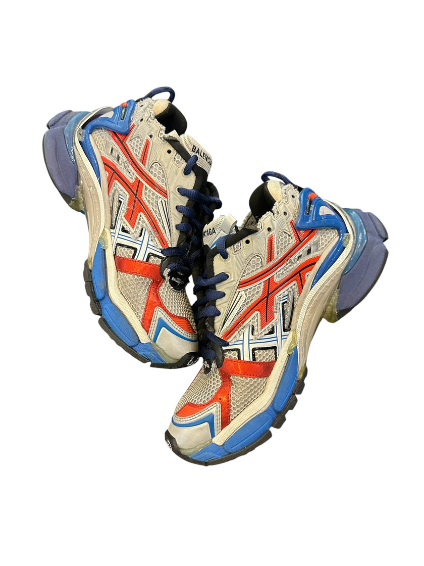 Balenciaga Runner Sneaker Red/Blue/Silver