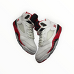 Jordan 5 Retro Fire Red Black Tongue (2025)