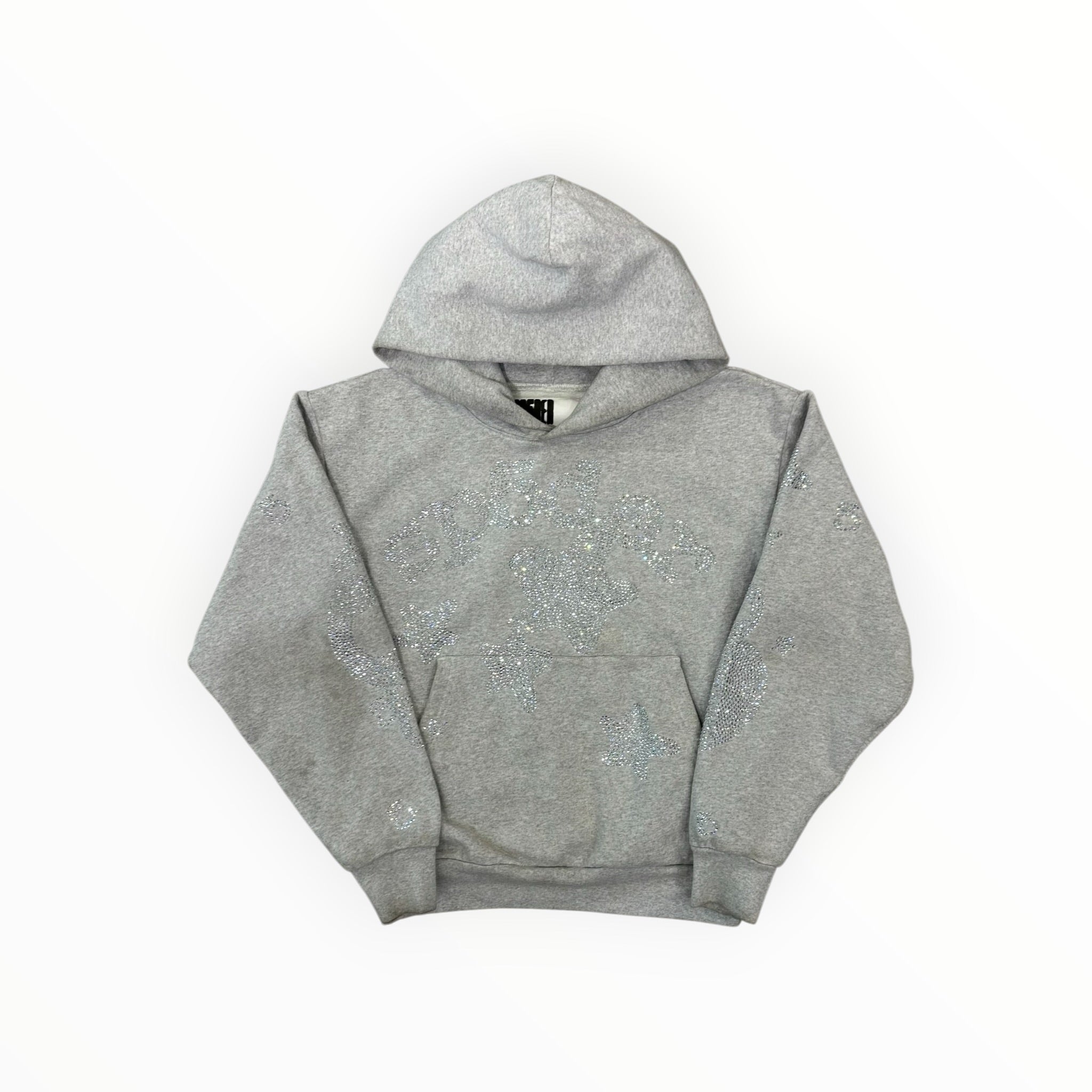 Sp5der Rhinestone Beluga Hoodie