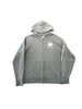 Bape Pirate Store Collegiate Zip Up Grey