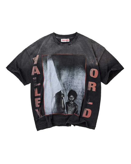 Vale Forever World Tee Washed Black