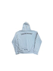 Chrome Hearts Scroll Zip Up Hoodie White