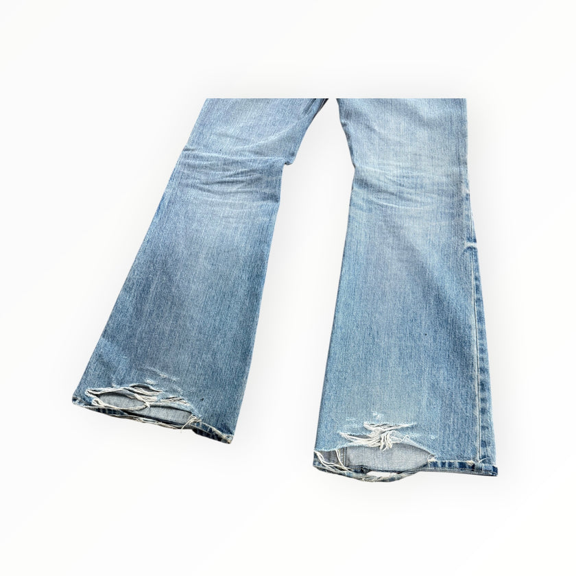 Balenciaga Blue Flared Denim