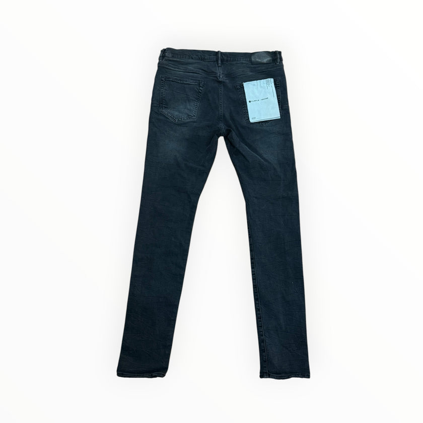 Purple Denim Black