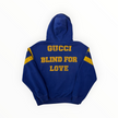 Gucci 25 Eschatology Hoodie Blue