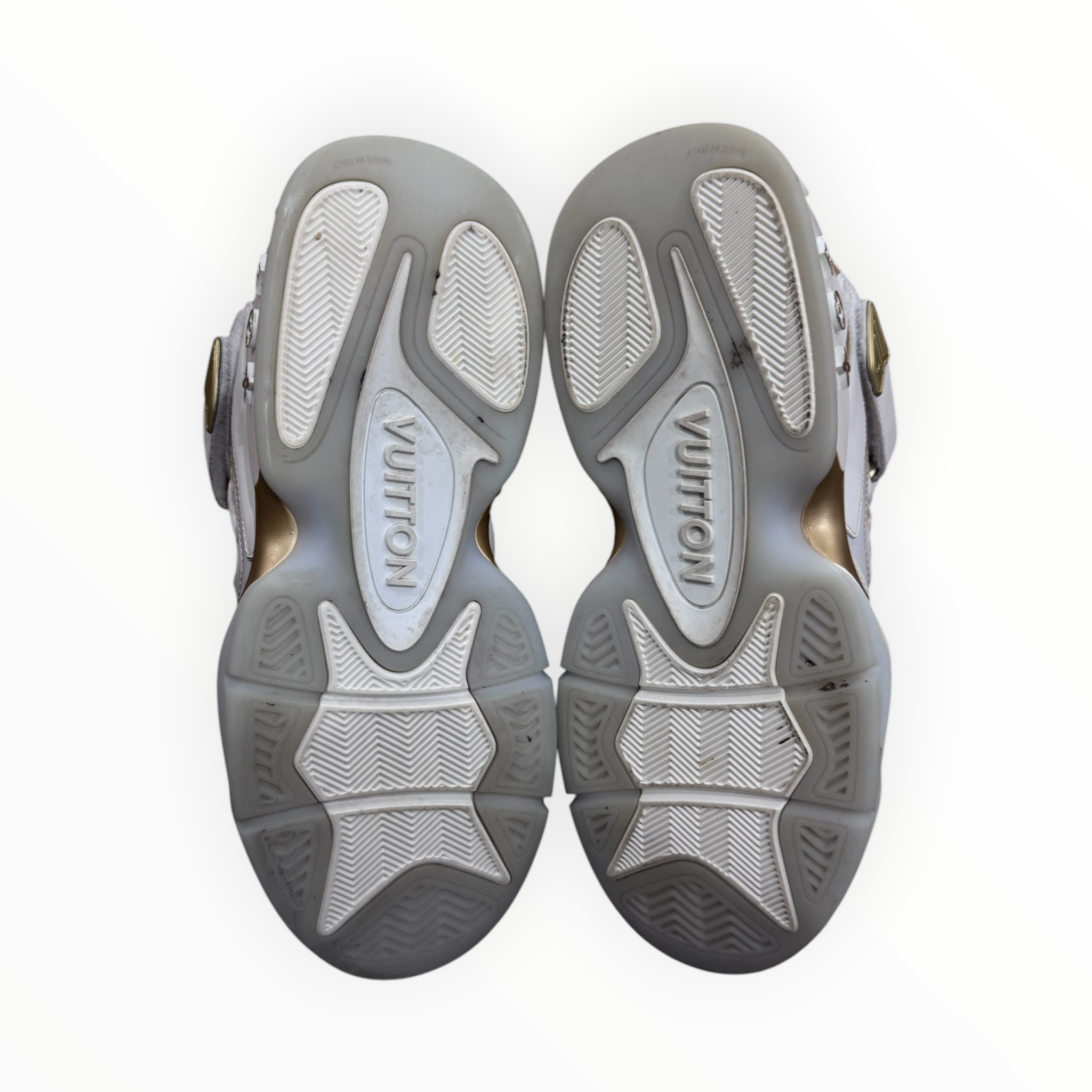 Louis Vuitton LV Trainer 2 Sneakers White/Gold
