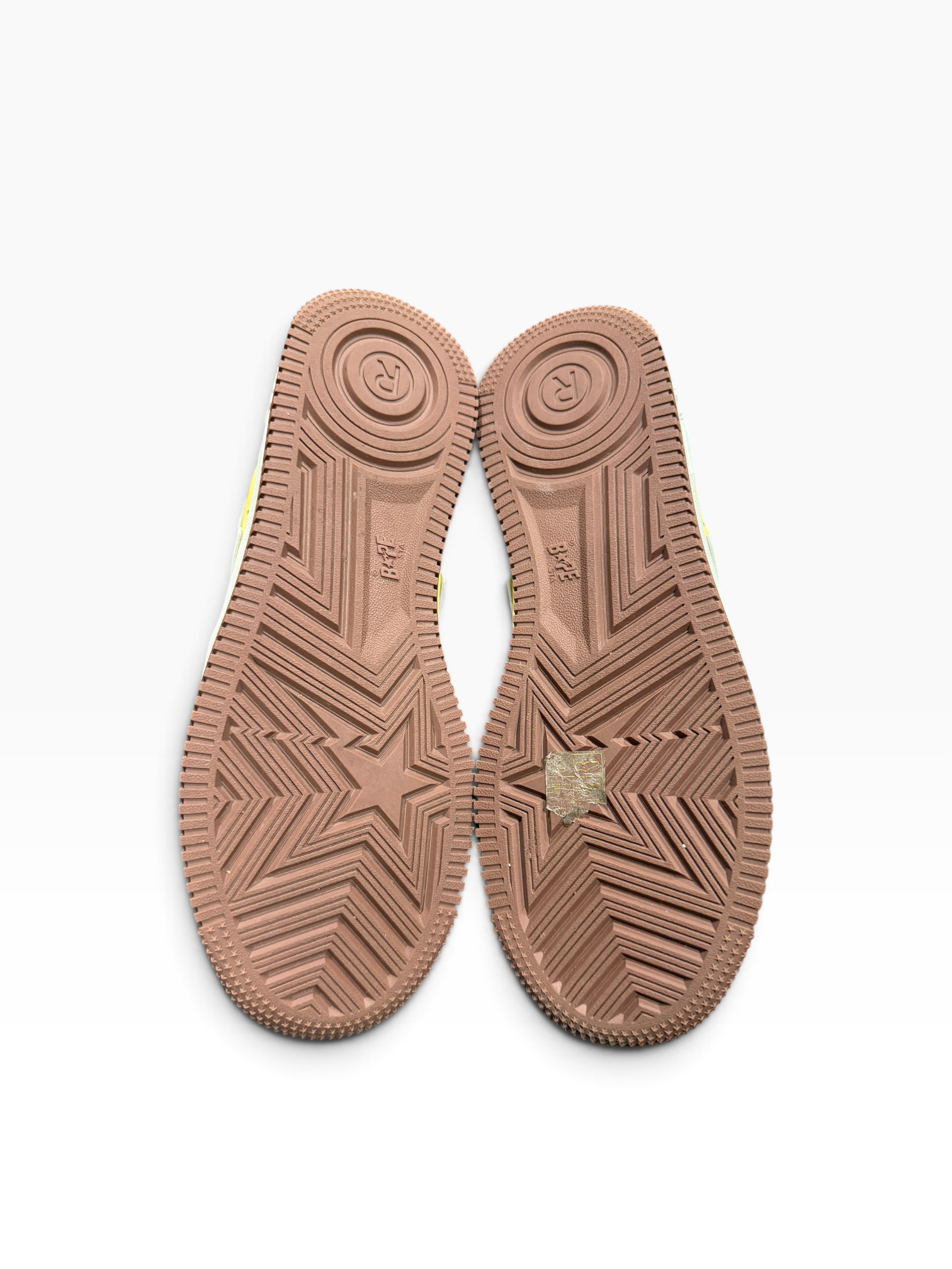 A Bathing Ape SK8 Green-Yellow