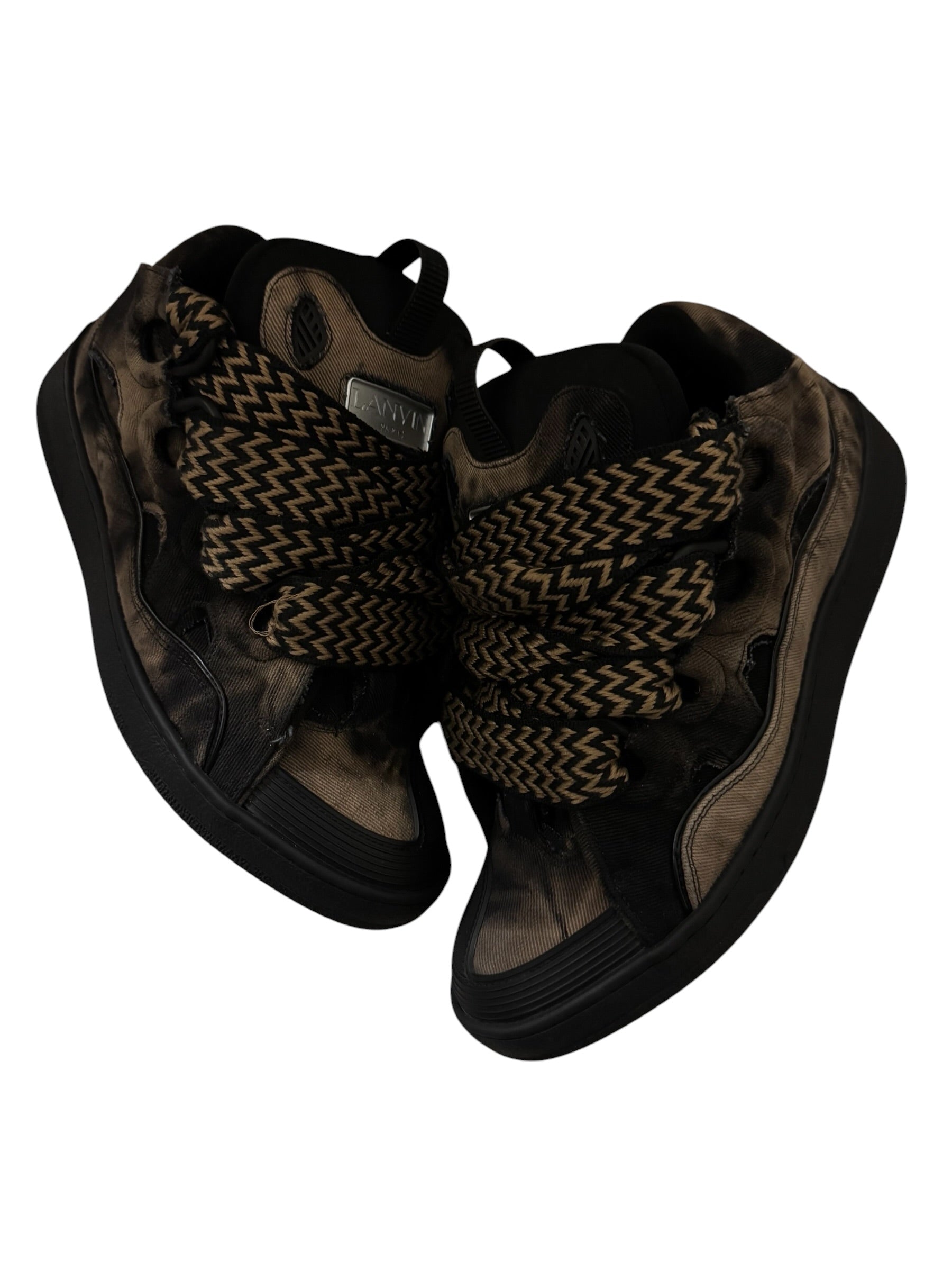 Lanvin Curb Black Beige