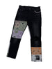 Amiri Bandana Art Patch Jean Aged Black