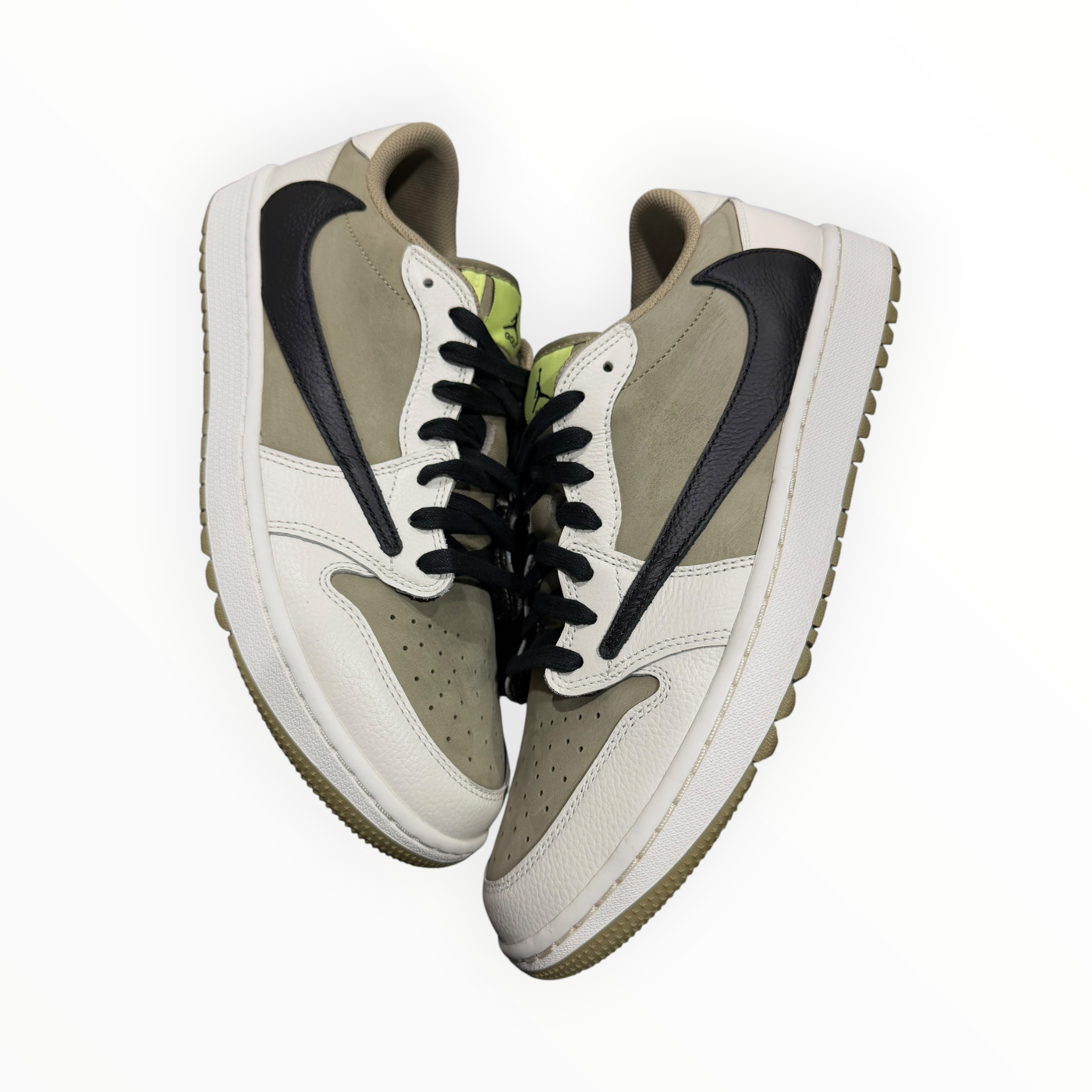 Jordan 1 Retro Low Golf Travis Scott Neutral Olive