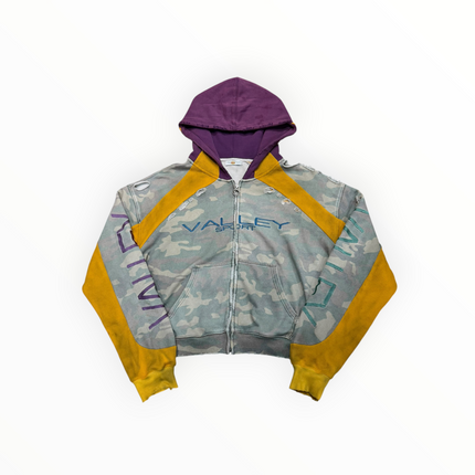 Vale Forever Boiler Room Zip Up Hoodie Multicolor