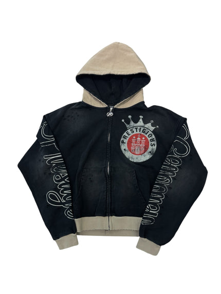 Prestige Crown Zip Up Hoode
