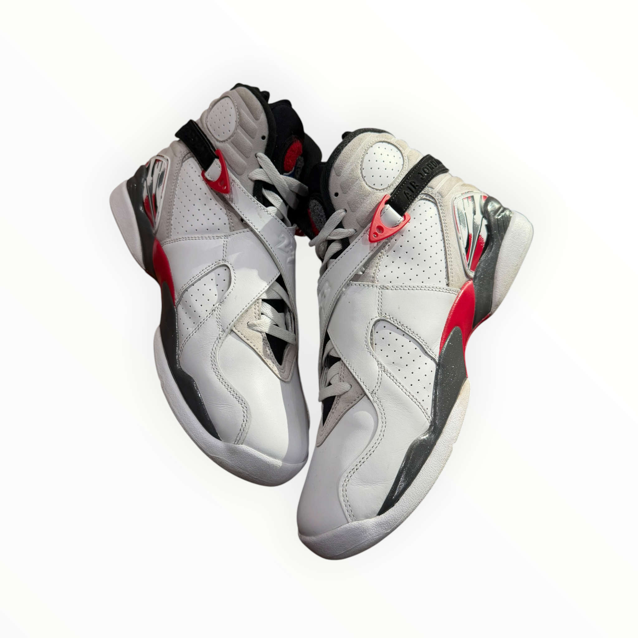 Jordan 8 Retro White True Red (2025)