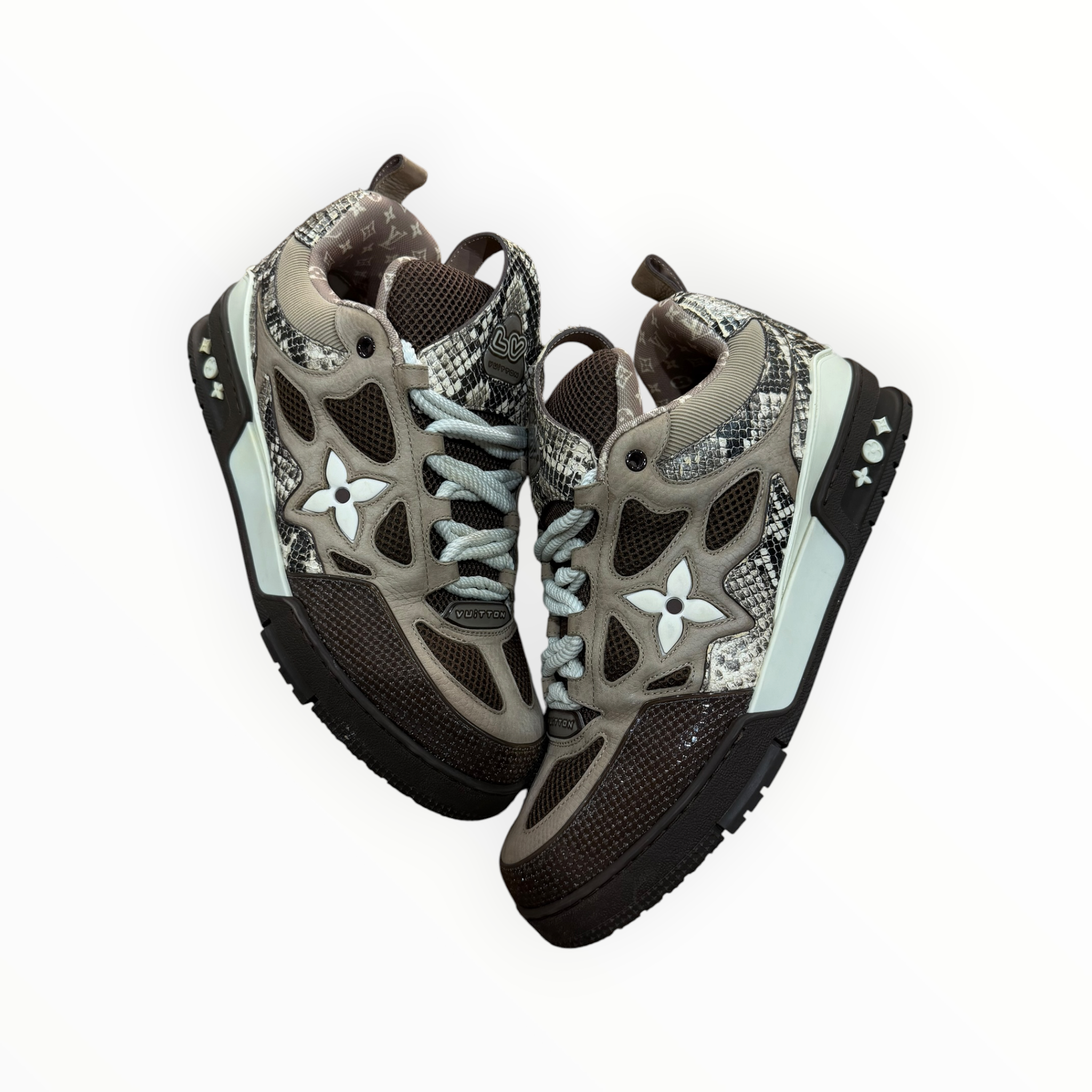 Louis Vuitton LV Skate Brown Python