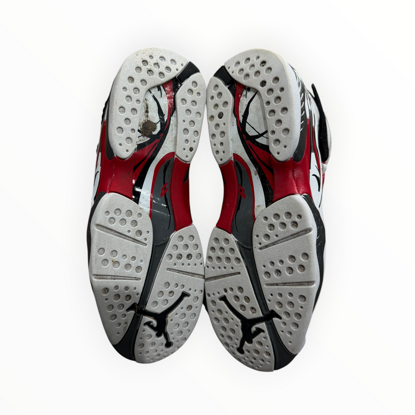Jordan 8 Retro White True Red (2025)