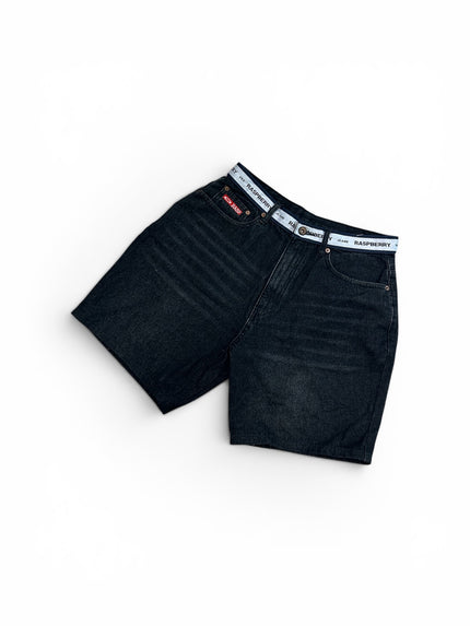Gv Gallery Waistband Logo Jorts Black