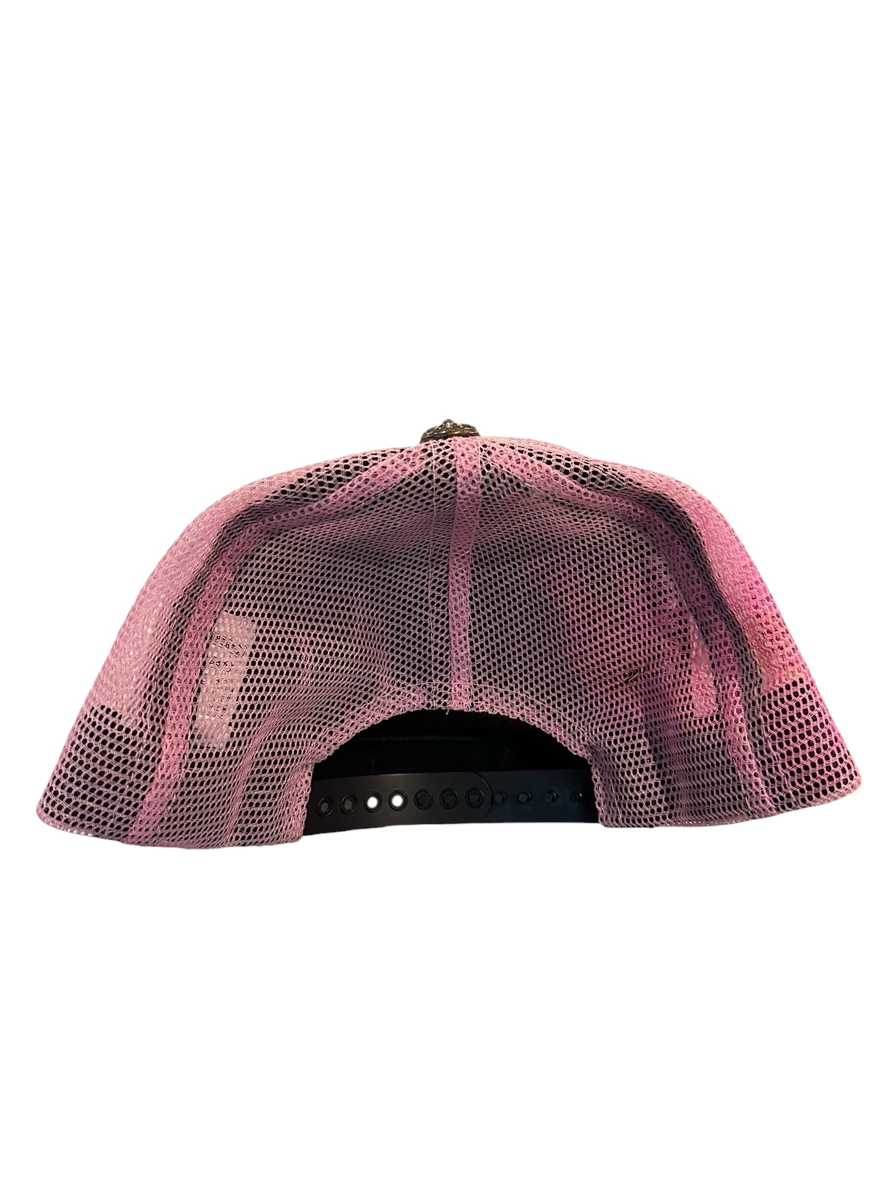 Chrome Hearts CH Hollywood Trucker Hat Black/Pink