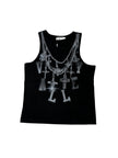 Vale Black Chain Tank