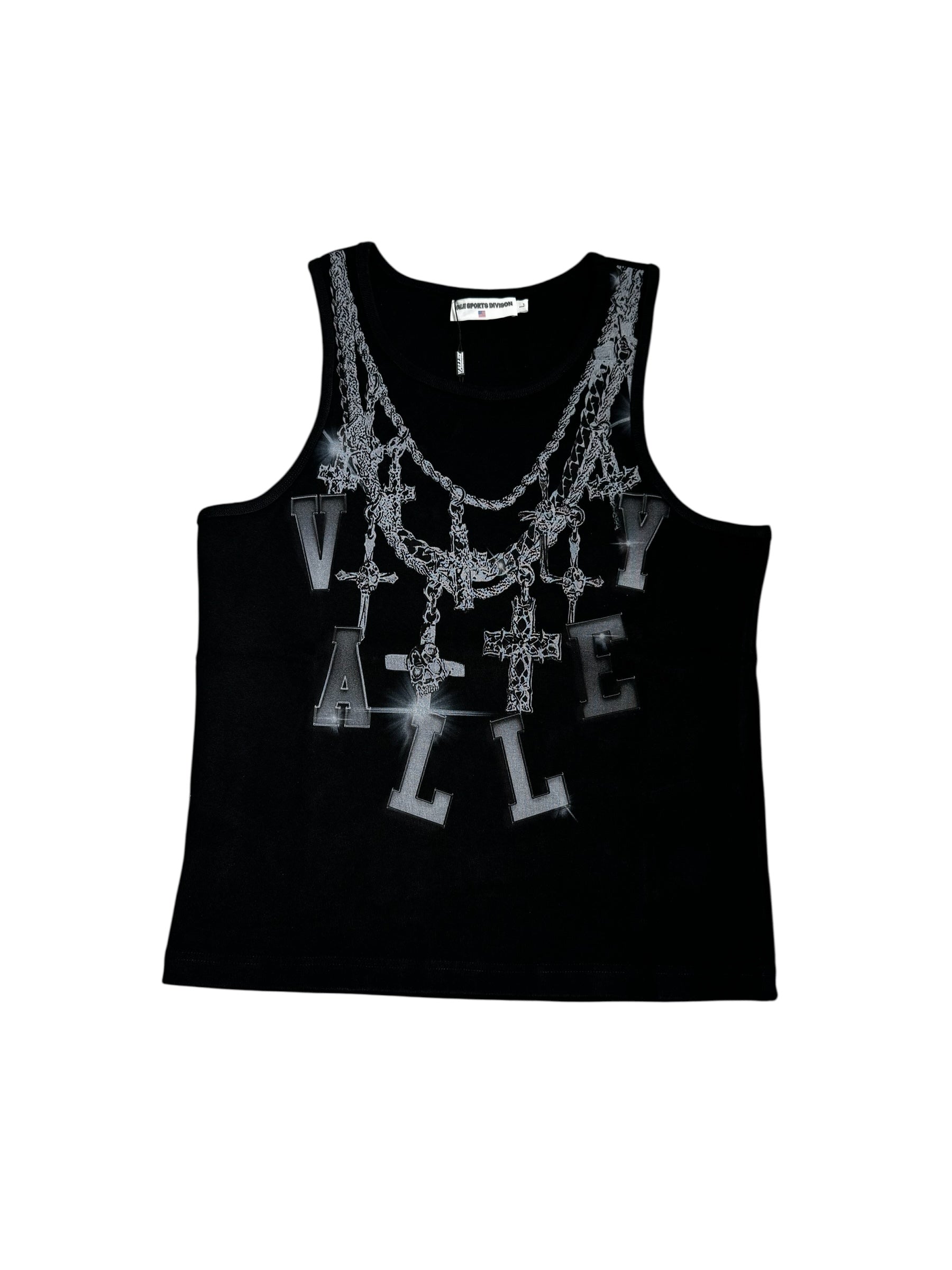 Vale Black Chain Tank