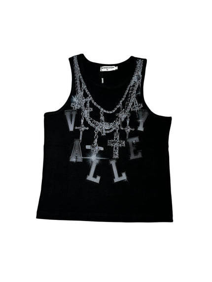 Vale Black Chain Tank
