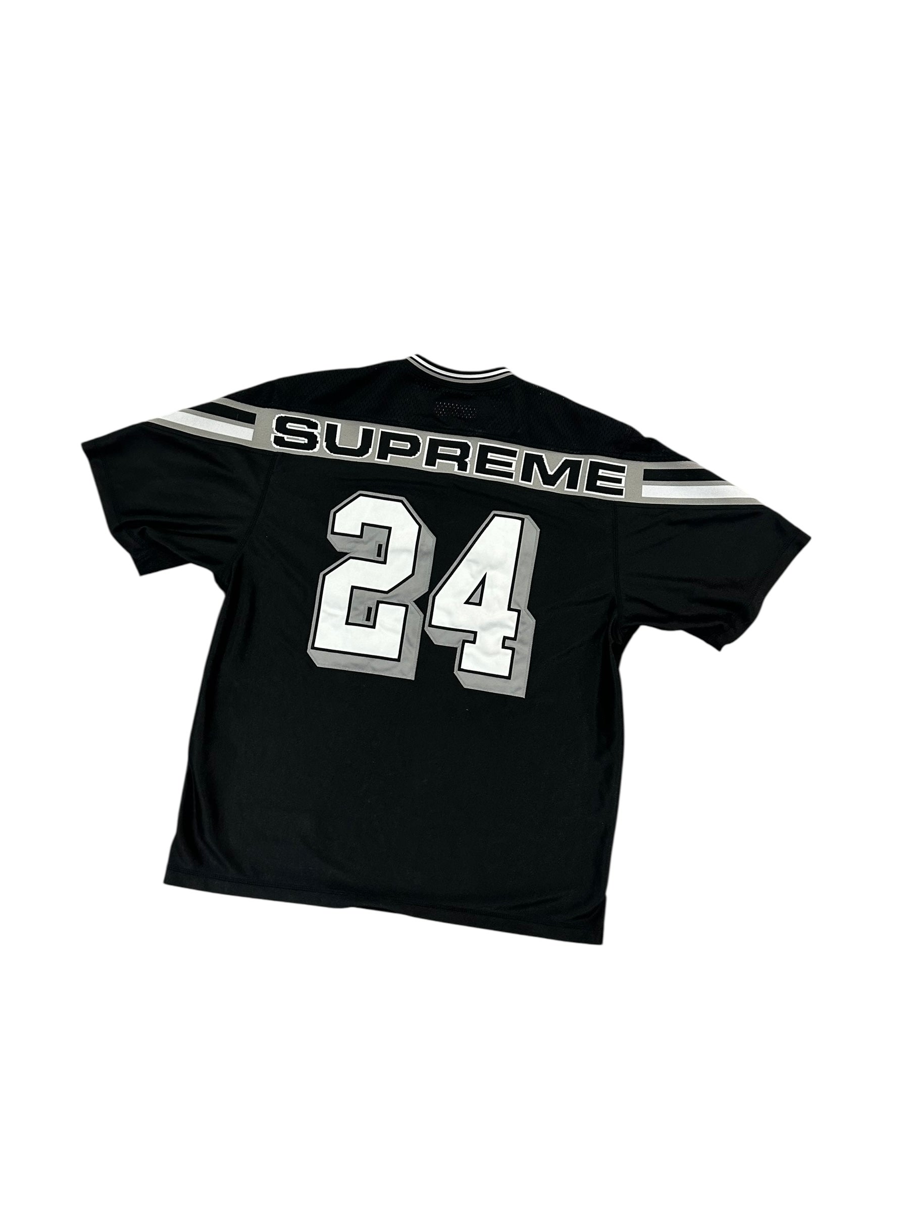 Supreme Jacquard Rib Football Jersey ‘Black’
